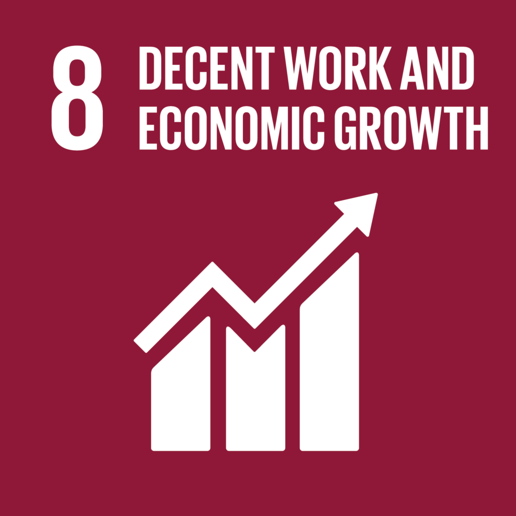 働きがいも経済成長も SDG 8